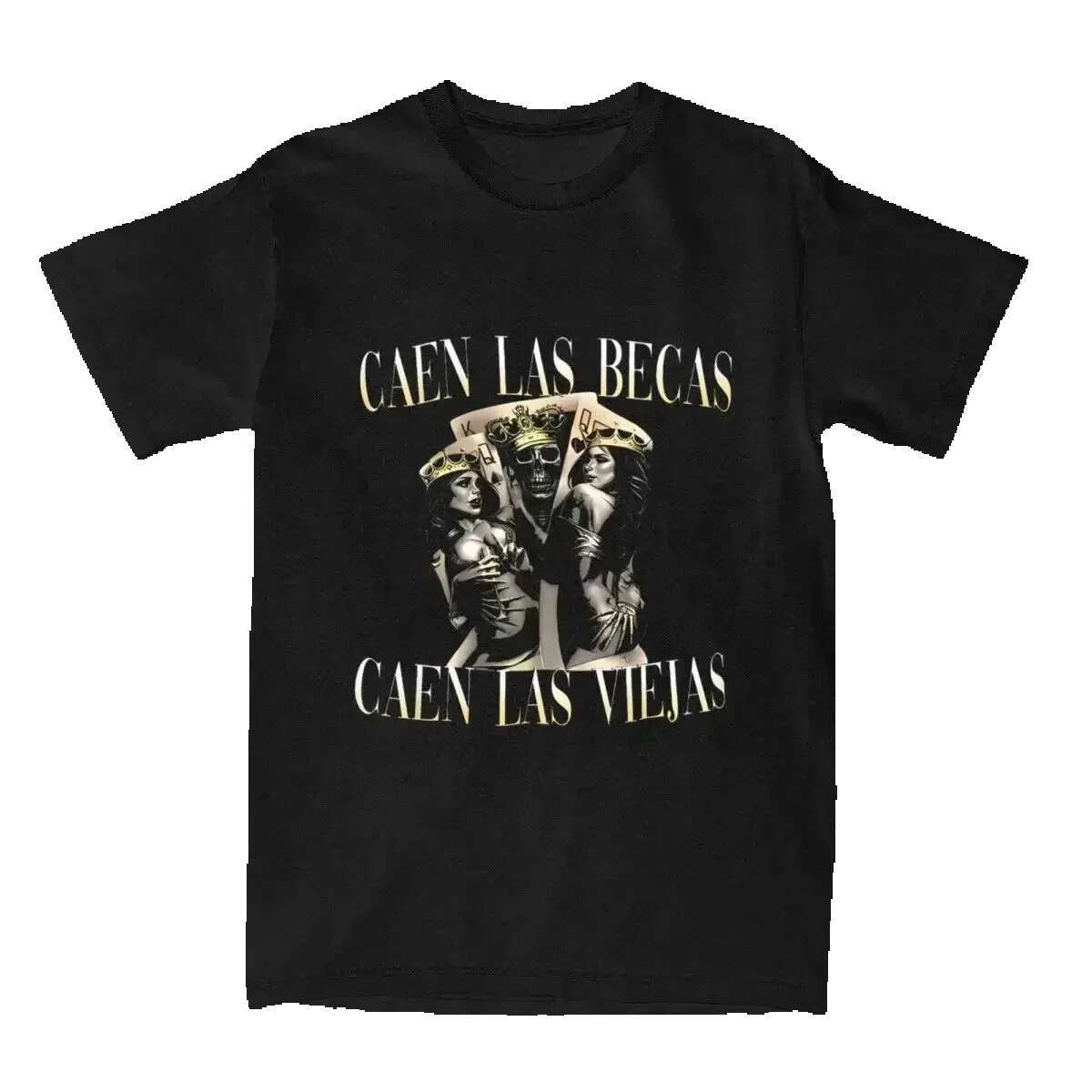 Men's retro cotton T-shirt, casual, summer and trendy, NMS toxic Leros calls Ien se Tomo mi Agua