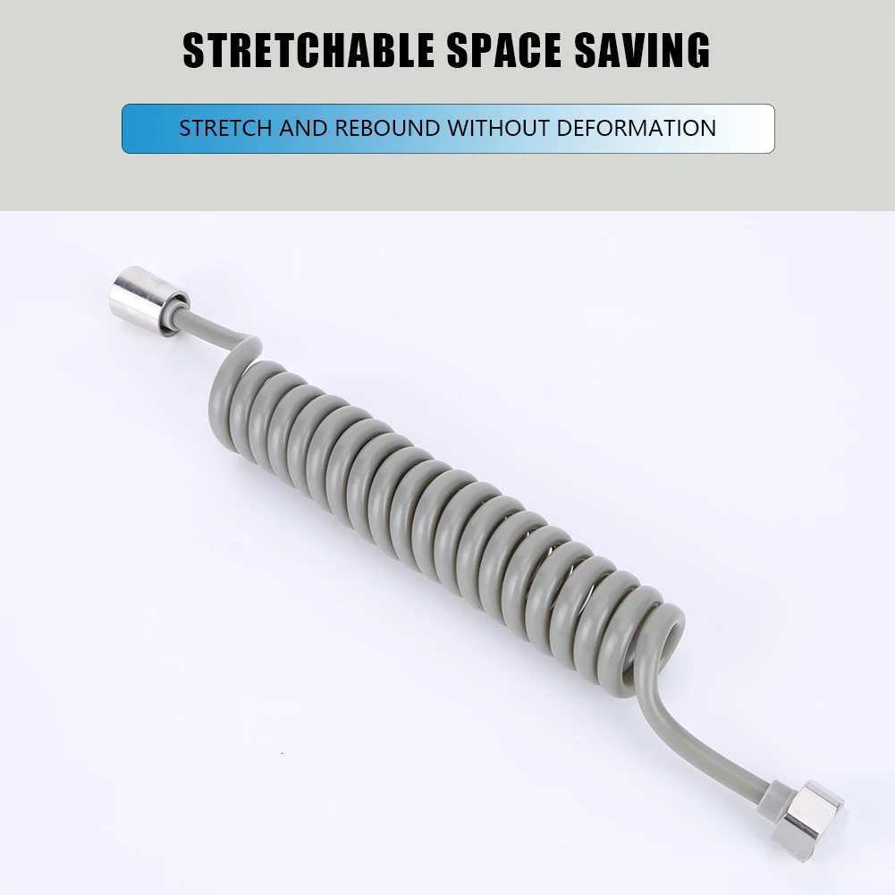 2/3/4 Meters Water Plumbing Hose ible Connect Pipe Plastic Soft Hose Tube Anti-wrap for Bathro Water Toilet Bidet Sprayer Y251107