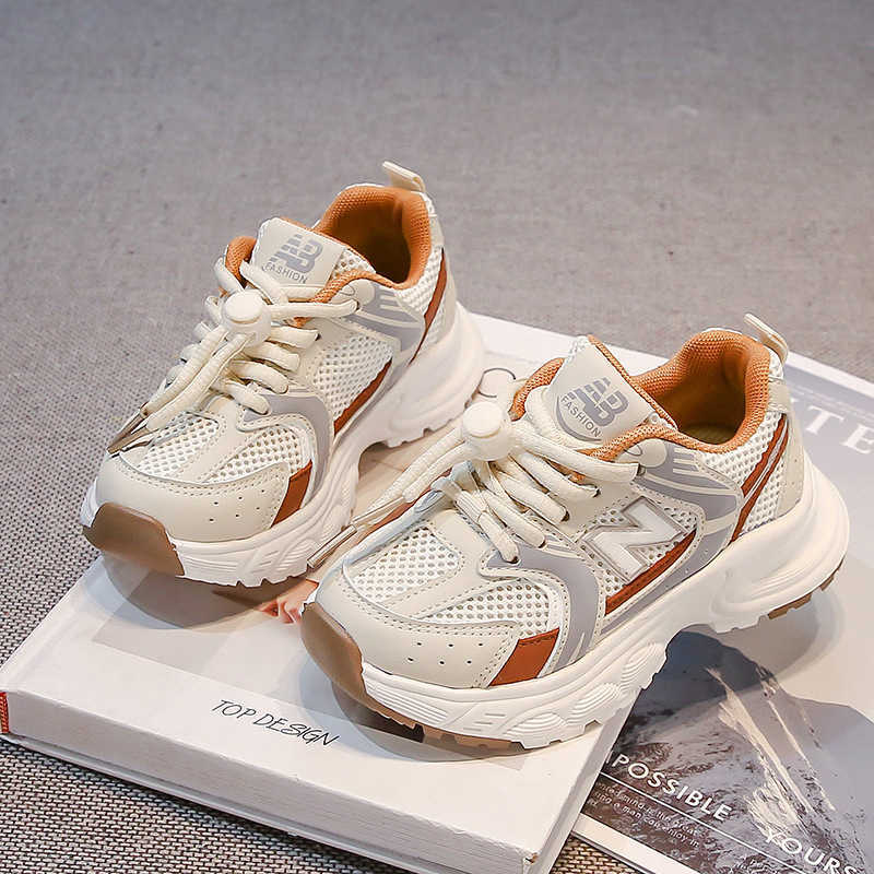 Boys Girls Dad 2025 New Spring Autumn Fashion Comfortable Childrens Sneakers Mesh Versatile Casual Shoes L251107WO5K XJ260303