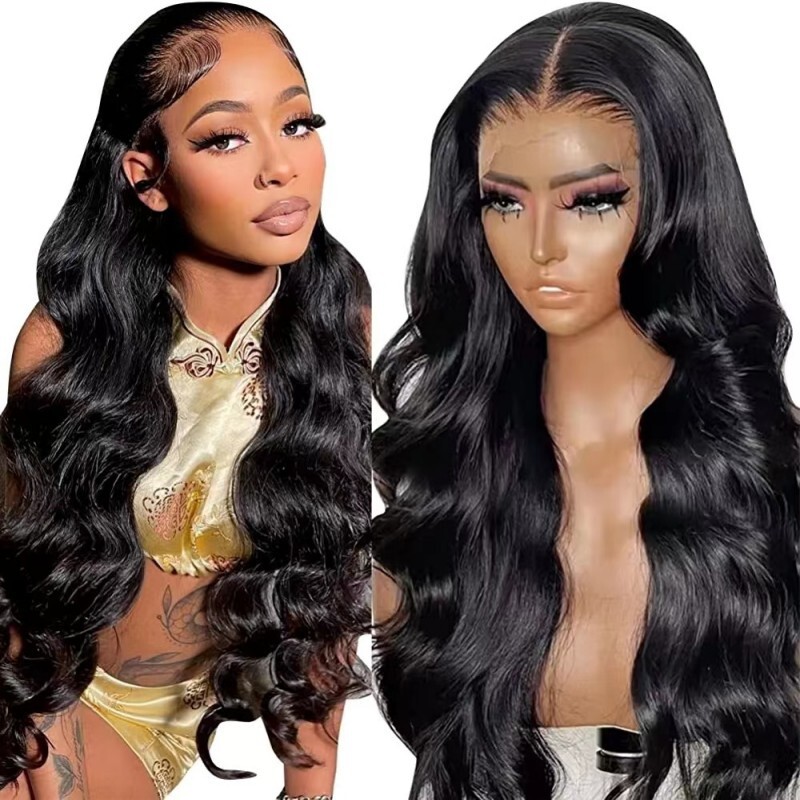 12A Brazilian Body Wave Wig 13*4 Frontal Lace To Ear Wig