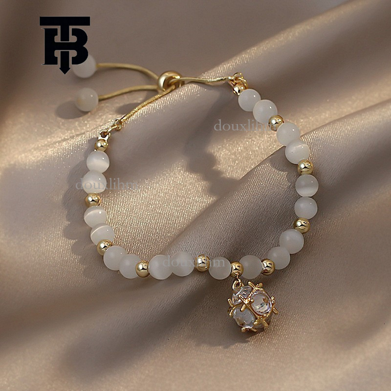 TB BHULAMTE Designer Super Sparkling Zircon Star Flower Bracelet Fashion Luxurious Versatile Exquisite Light Luxury High End Women's Handmade Jew