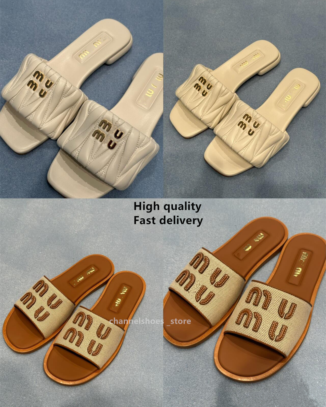 2025 luxury Designer Woman Flat Slippers Brown Color Sandals Casual Bottom Slippers Summer Holiday beach Sandals mius Shoes for Women Slide h torys Flip flops