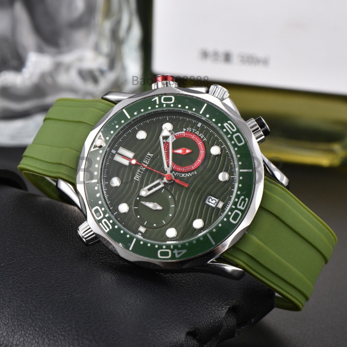 Popular 2026 Quartz Wristwatch Luxury Watches for Men Date Rubber/steel Strap Business Design Fashion Hot Sale Male Clocks for Gift Wholesale Dropshipping