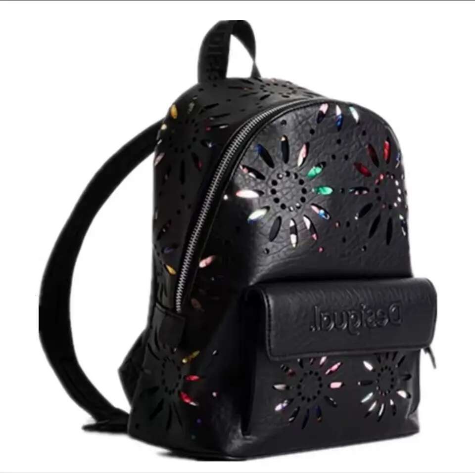 Spanish Foreign Trade New Heavy Embroidery Printed Women's Backpack Handbag