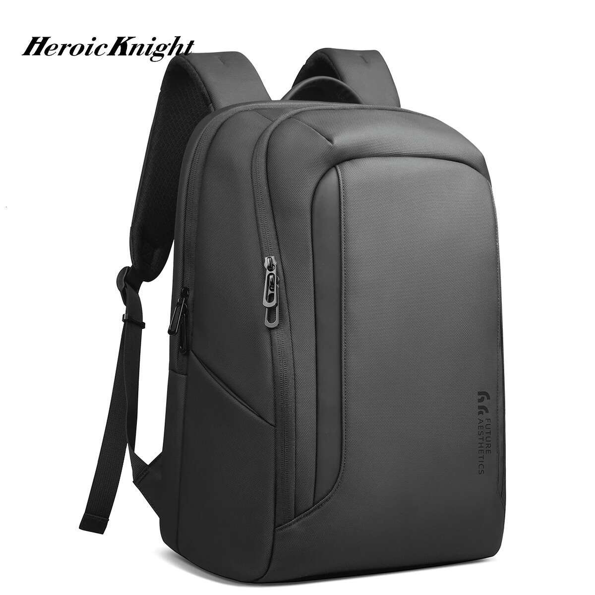 Heroic Knight Waterproof Business Men Big Capacity 15.6" Laptop Backpack Classic Simple Outdoor Sports Motor&Biker Pack