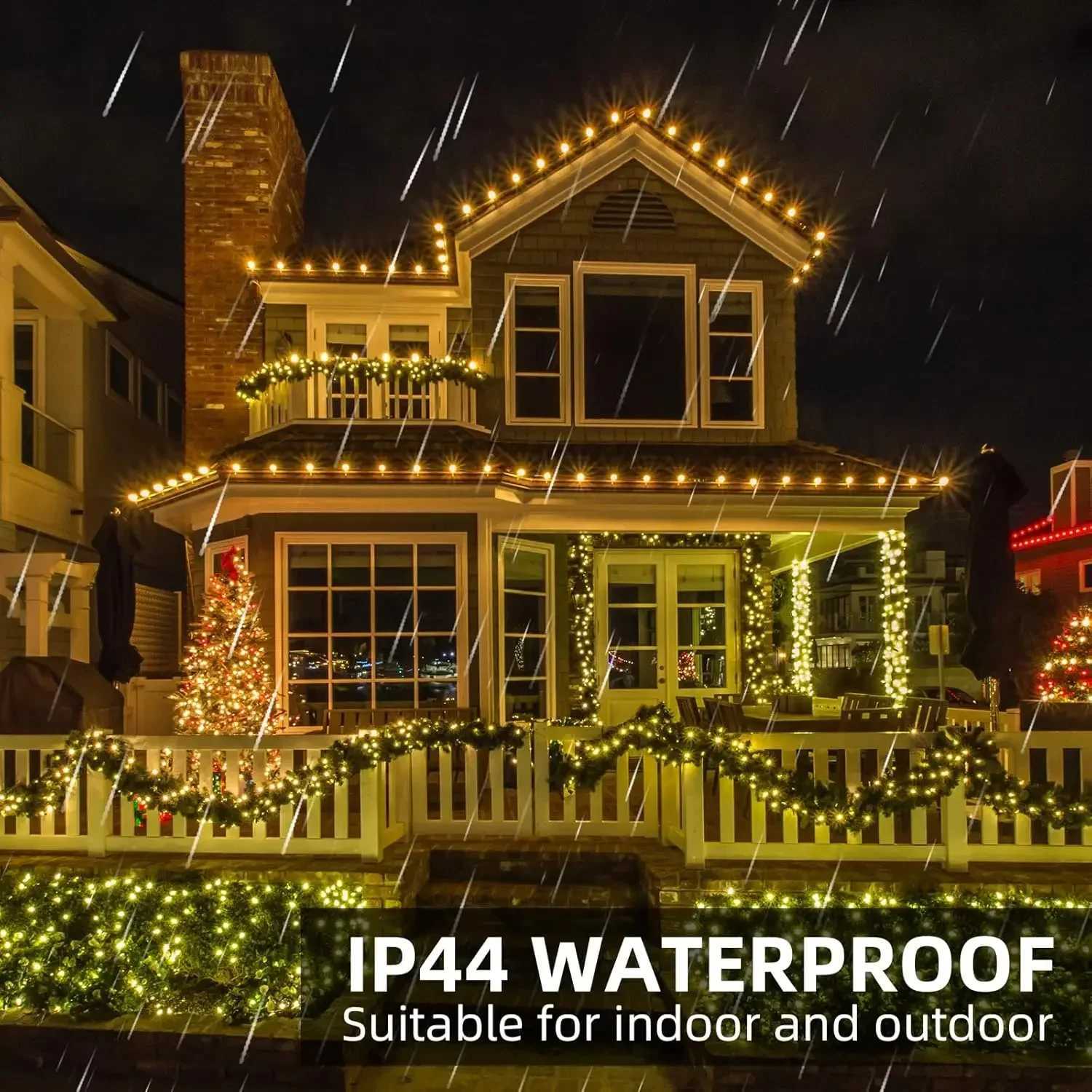 LED Firecracker String Lights Remote Control Halloween Garland EU/US DC Power Fairy Light for Wedding Party Christmas Decoration W251107