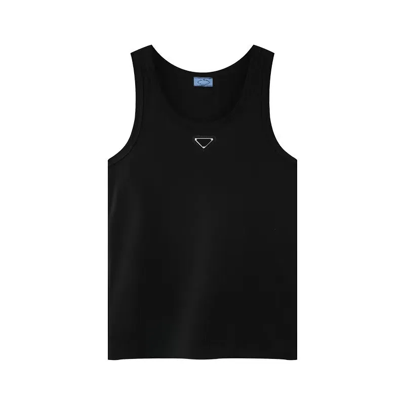 Men's designer T-shirt Tees men's vest T-shirt summer slim fit sports breathable sweat absorbing black underwear vest fashionable men's clothing