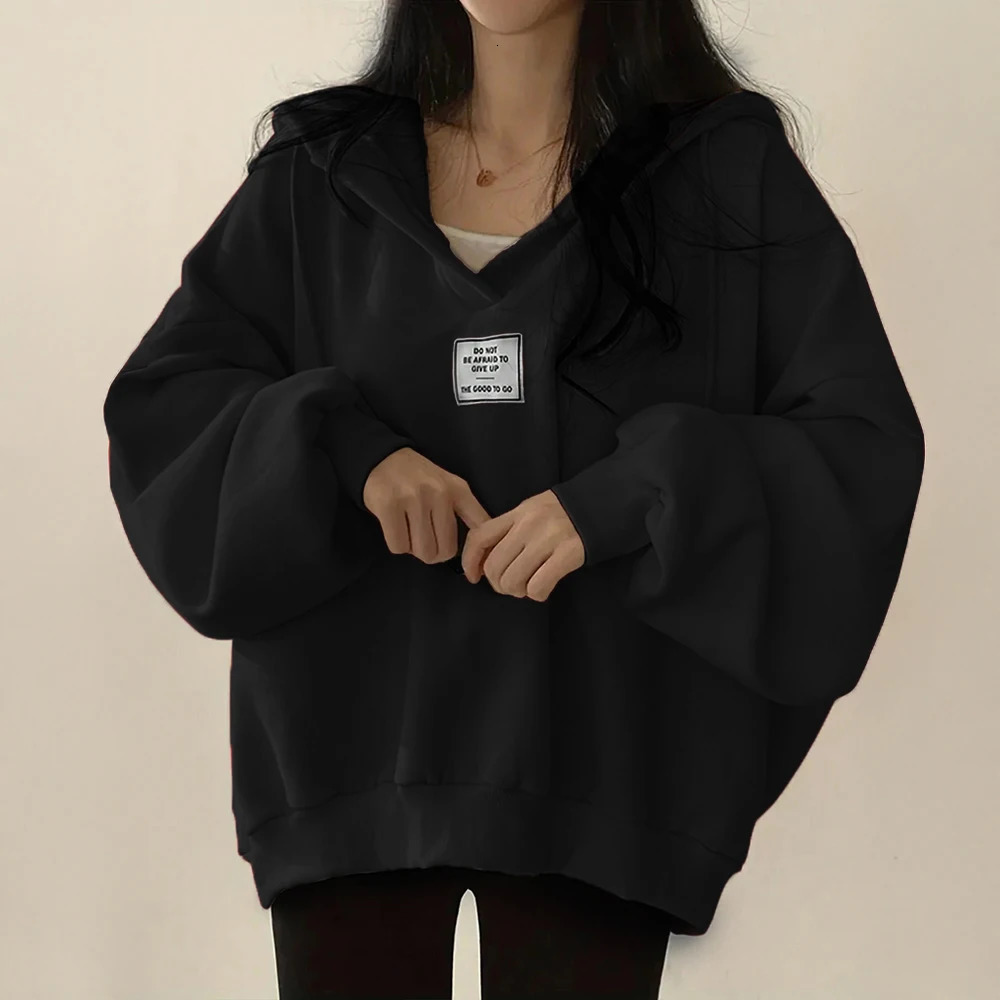 Mia Muse Womens Sweatshirt Autumn Winter Korean Application Long Sleeve Hoodie 250403