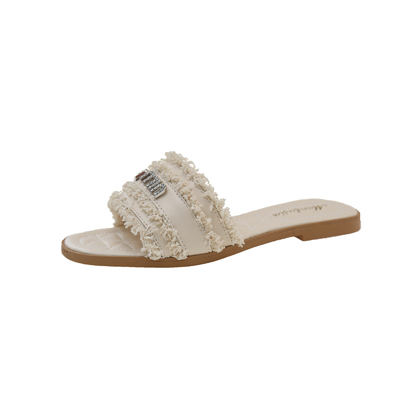 Free shipping new designer Slippers for womans sandals lady slider summer fashion Slides pearl outdoor woman shoes