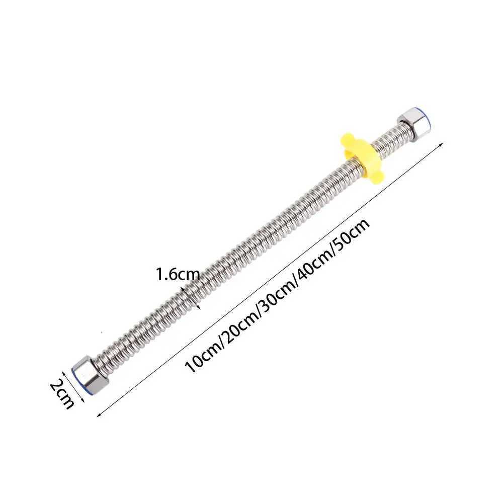 High-temperature Resistant 304 Stainless Steel Hose Explosion-proof Thicke Corrugated Pipes 10cm/20cm/30cm/40cm/50cm Y251107