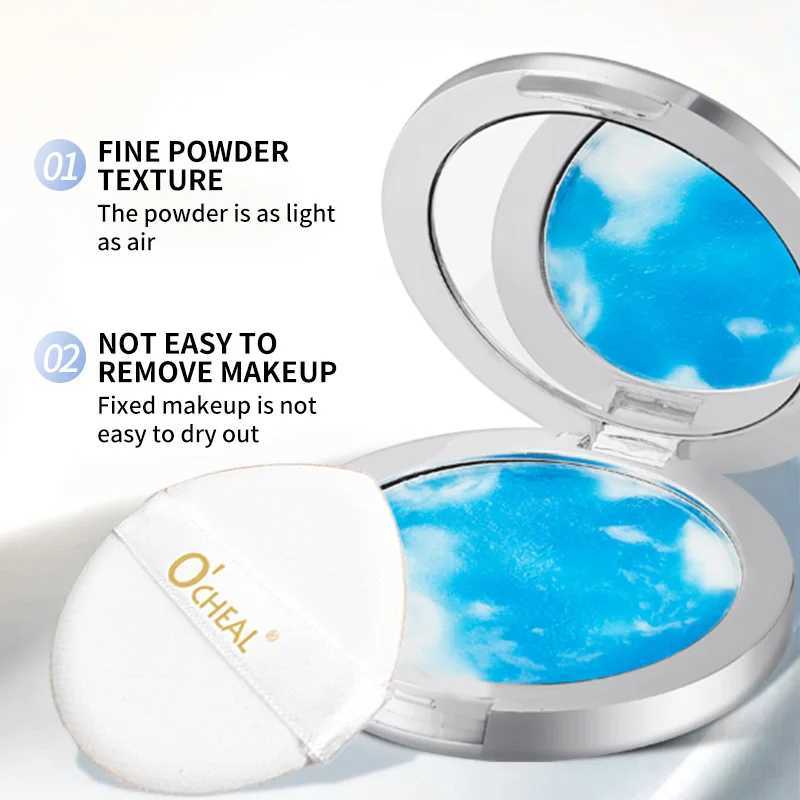 Eraser Matte Flour Oil Control 24-hour Durable Waterproof Facial Makeup Cosmetic Set Compact Flour with MirrorXJ250407