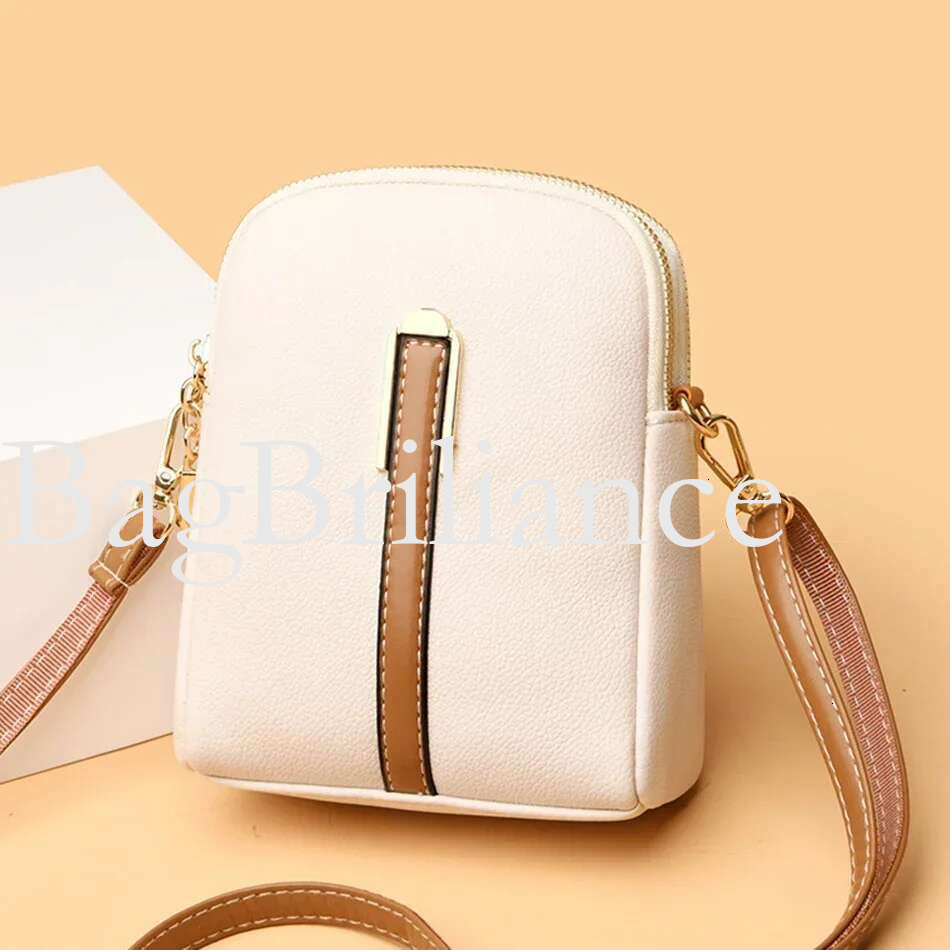 2025 New Designer Female Phone Small Shoulder High Quality Leather Crossbody Bags for Women Fashion Purse Messenger Bag