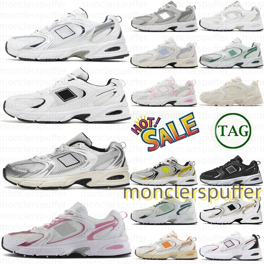 Sneaker Designer New 530 real Leater Silver Black White Breathable mesh Men Women Outdoor Luxury Sports Sneakers Casual Soft Running shoes 36-45