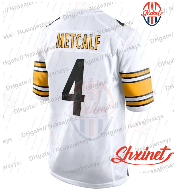 Personalized 8 Aaron Rodgers Will Howard Custom Football Jersey Metcalf WATT Fields Fitzpatrick Wilson Stitched Letter Number Design333