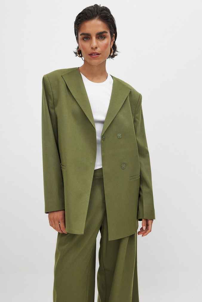 Casual Mother Suits Peaked Lapel Fashion Style Women Business Blazer Double Breasted Jacket Pants Business Wear Ladies Suit Customized High Quality