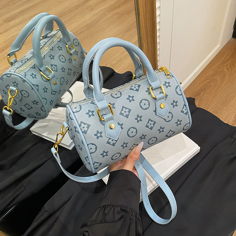 Free Mail Designer Bag Boston Bag Trendy Fashion Niche Bag Everything High-End Single Shoulder Bag Crossbody Bag