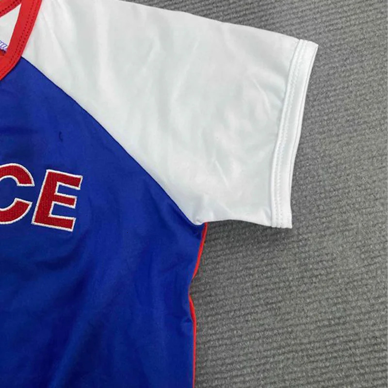 Summer Franc Letter ed Shorts Y2K Blue Weight Loss Womens Tshirt Fashion Trend Street Top Clothing 250407