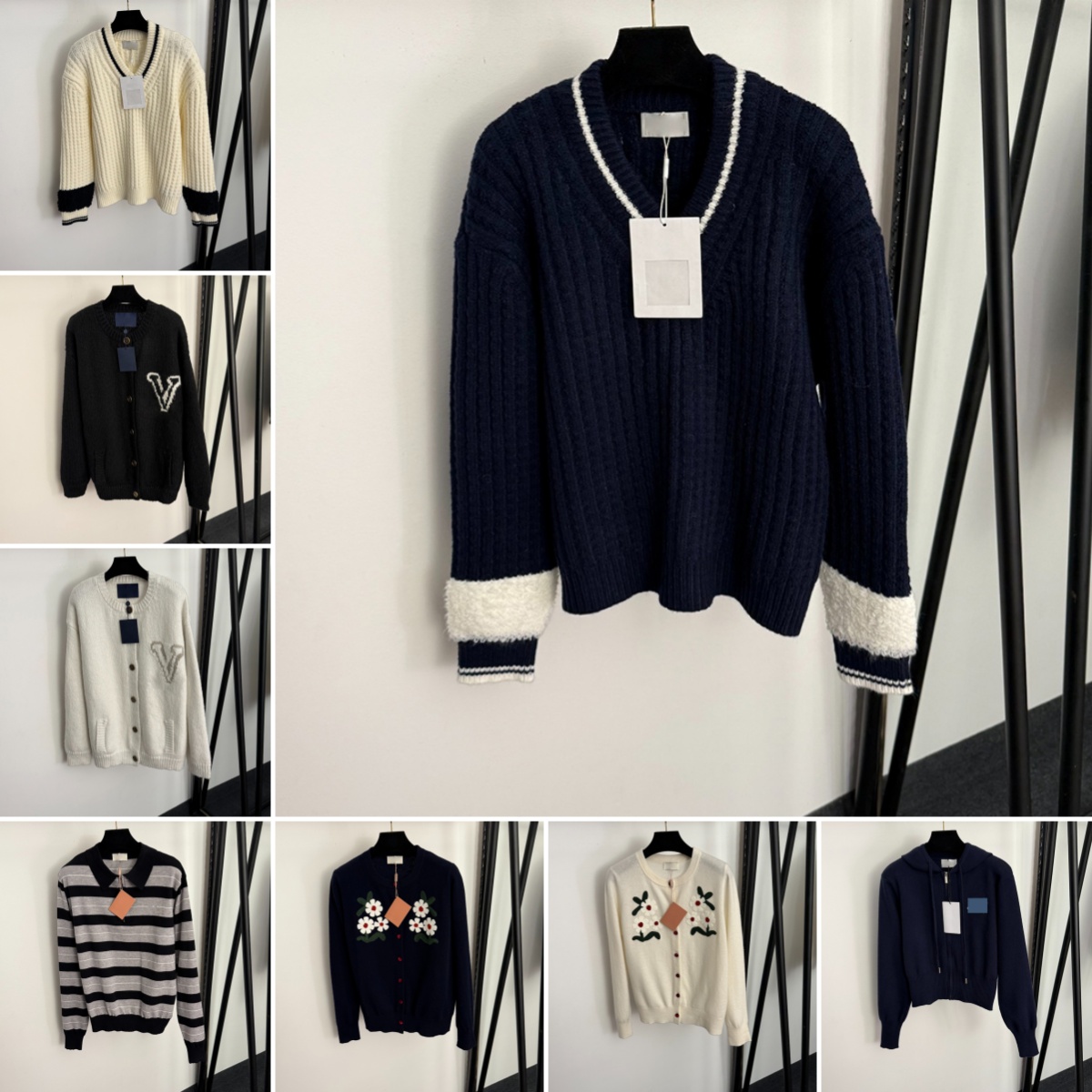 Winter Wool Sweater Outerwear Hooded Designer Sweatshirt Jackets Women Tech Fleece Warm Spider Coat