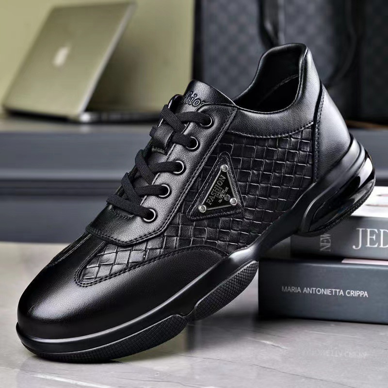 Free shipping designer casual shoe men black coffee comfortable breathable wear-resisting outdoor Business Shoes 2025