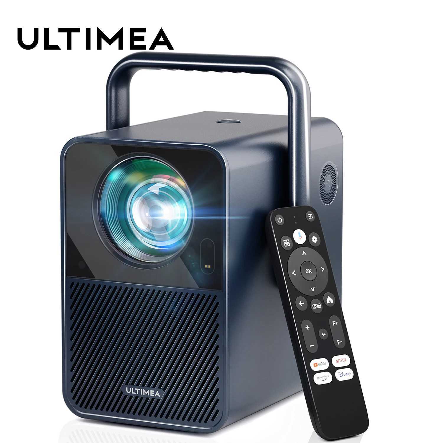 ULTIMEA 4K Projector Android 11.0 1000 ANSI Lumen Dual WiFi Projector Full HD 1080P Home Theater Cinema Outdoor Portable Beamer X250407