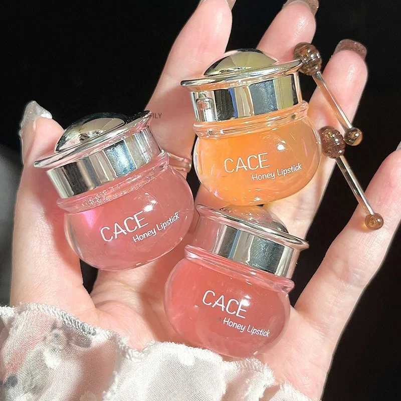1 piece of natural honey cherry blossom lipstick waterproof and long-lasting moisturizing lipstick dry proof and moisturizing lipstick W250407