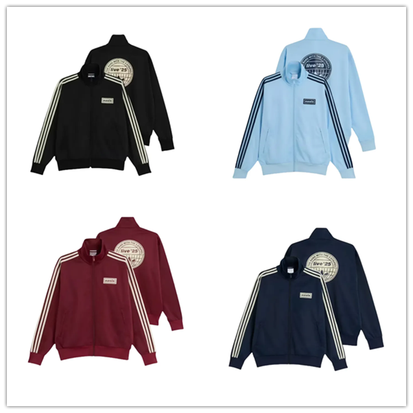 25 26 Oasis Journey Jacquard Jacket Sportswear Maillot de foot Football Black Oasis Life Bohemian 2025 2026 Windbreaker Running Fashion Coat Fontaines windbreaker