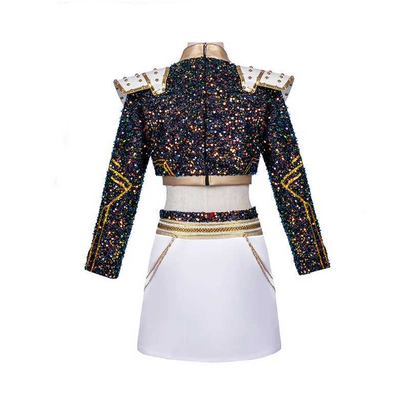 Anime KPop Demon Hunters Rumi Mira Zoey Cosplay Costume Uniform Halloween Carnival Party Christmas Play Role Clothes Clothing W251107