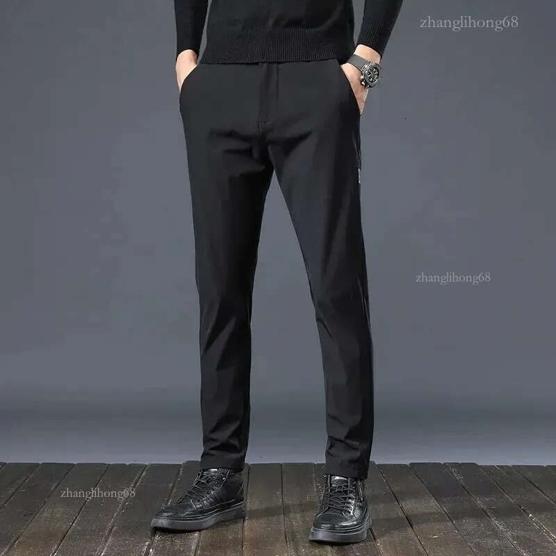 Spring and Autumn Men's Golf Pants High Quality Elastic Fashion Casual Business Versatile Breathable Trousers Pants Slim