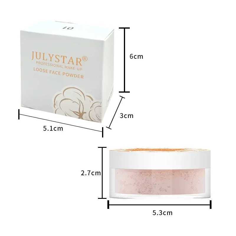 Mini makeup facial powder anti water surface powder used for setting or foundation matte finish compact facial powder pad foundationXJ250407