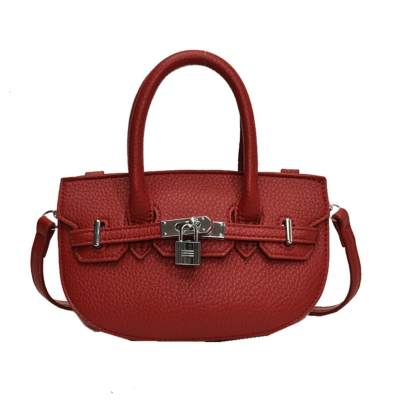 2025S Designer Women S Bag Handheld Kelly Women S Summer Versatile Light Luxury Commuting Oval Shoulder Bag High End Buckle Women Bags