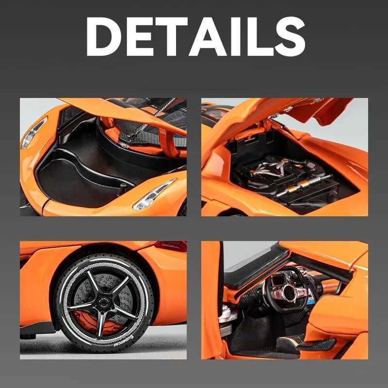 1 24 Scale Pagani alloy car model boyfriend/birthday gift super car model fashion accessoriesXJ250407