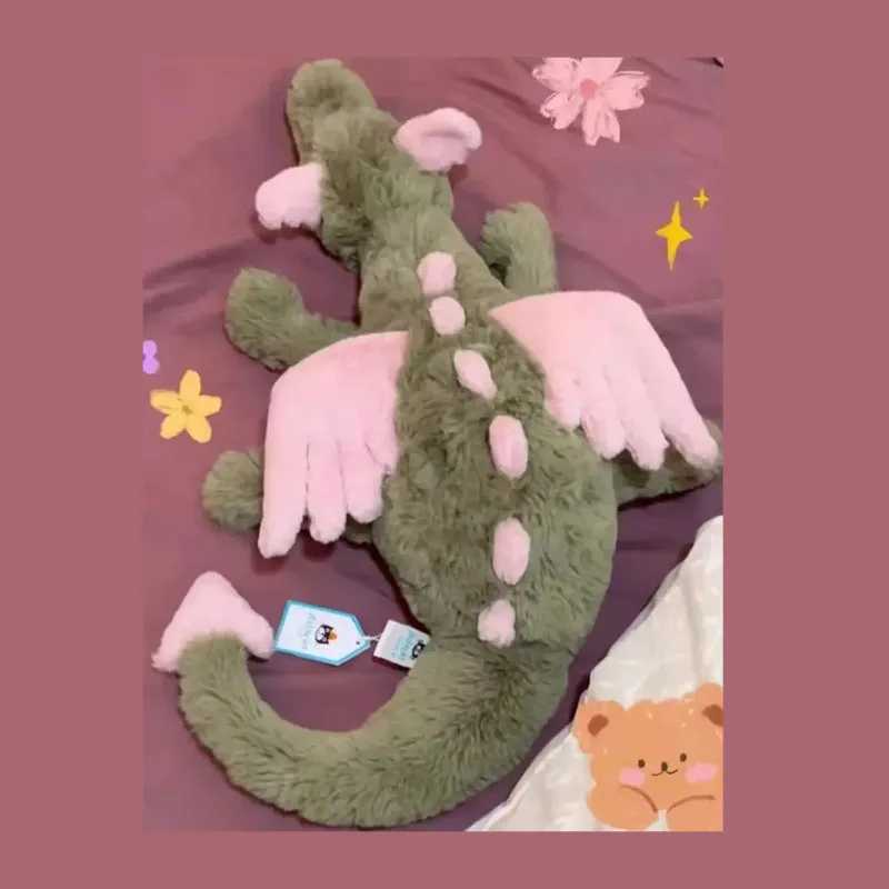 2025 New-Hot 50cm Gift Matcha Dragon And Purple Dragon Keychain Plush Toy Cute And Soothing Companion Plush Toy Holiday Gifts C251107