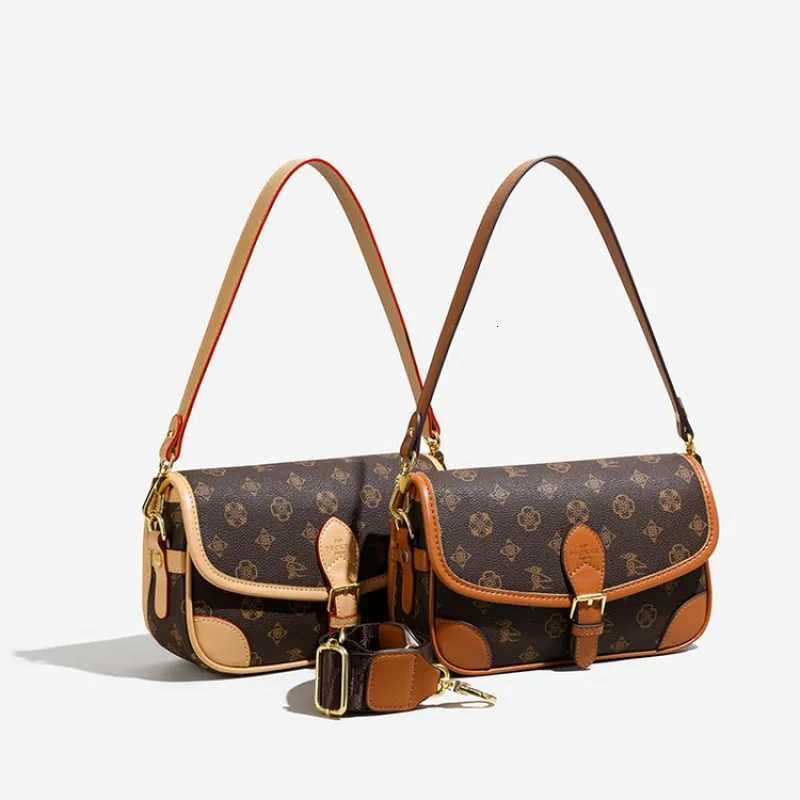 High-Quality Leather Crossbody Bag For Ladies - Elegant Shoulder Handbag With Removable Strap Perfect Gift For Fashion WomenW251107