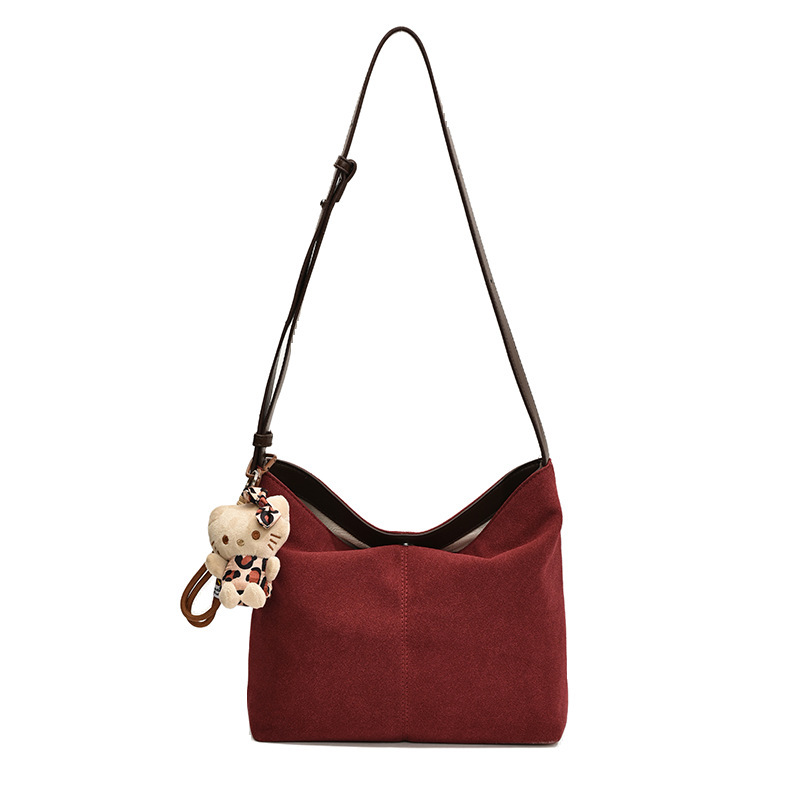 2025S Designer Women S Bag Matte Women Large Capacity New Autumn Simple Shoulder Crossbody Bag Commuting Tote Bag For Work