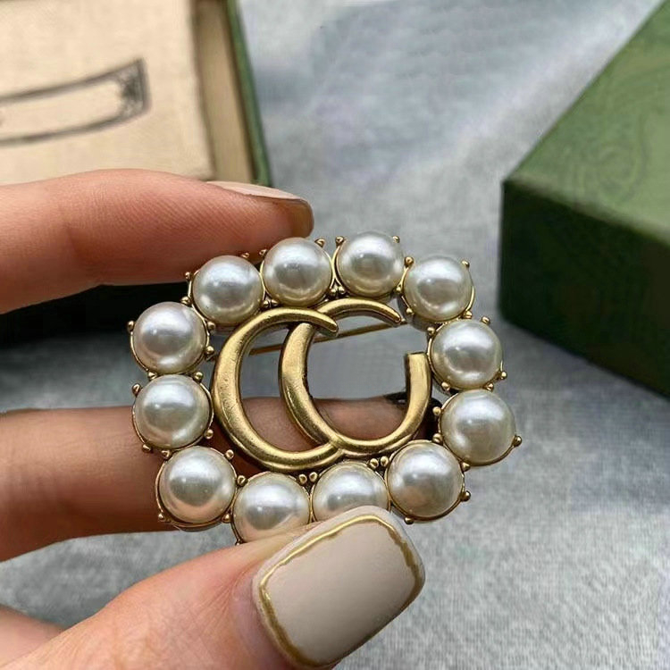 Luxury Designer Brooches Brand Pins Brooch For Woman Man Brooches Fashion Jewelry Accessories Gifts