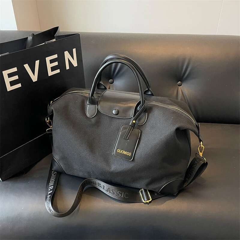 0.9 Kg Multi Color Canvas Handbag Breathable Overnight Weekend Fiess Dance Gym Versatile Duffle Travel Tote Bag