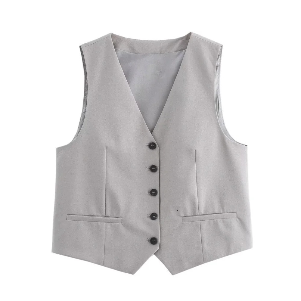 UNIZERA Summer Product Fashion Casual Womens Wear Simple Warm Sleeveless Tank Top Double Folding Pants Set 250313