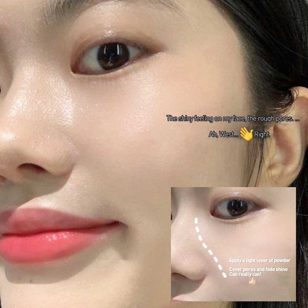 24-hour oil control makeup powder moisturizing shiny ultra matte press powder natural waterproof and long-lasting powderXJ250407