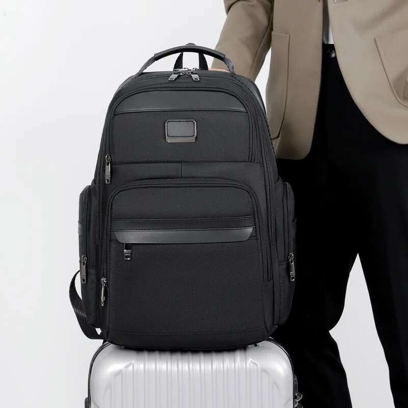 High Quality Design Men's Backpack Large Capacity 15.6 Computer Bagpack Travel Rucksack Unisex Shoulder Bag Student Schoolbag