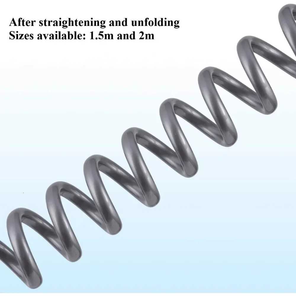 5m 2m Toilet Bidet Sprayer Water Plumbing Accessories ible Spring Shower Hose Telephone Line Design for Bathro Sink Y251107