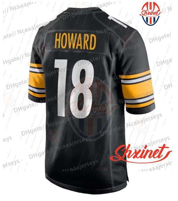 Personalized 8 Aaron Rodgers Will Howard Custom Football Jersey Metcalf WATT Fields Fitzpatrick Wilson Stitched Letter Number Design333