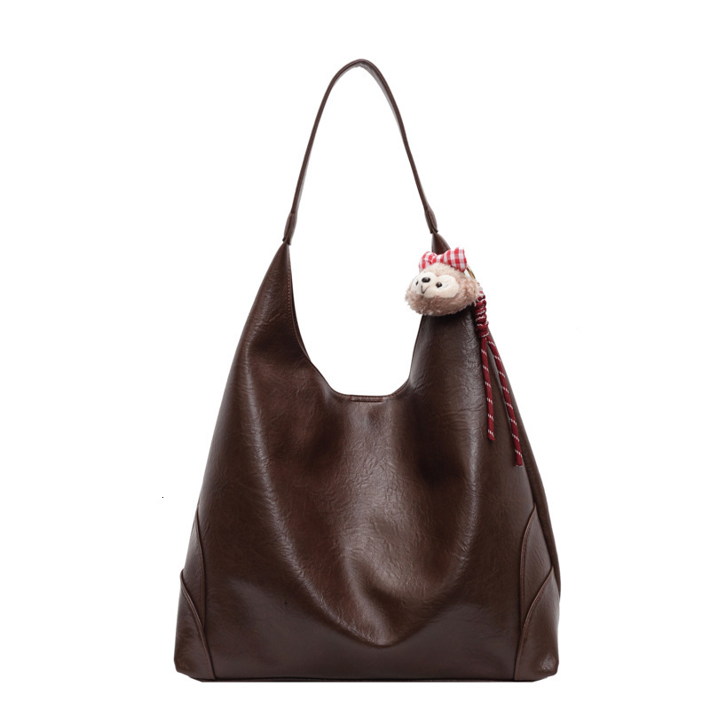 2025S Designer Women S Bag Niche Texture Underarm For Women New Simple Tote Casual Large Capacity Shoulder Bag