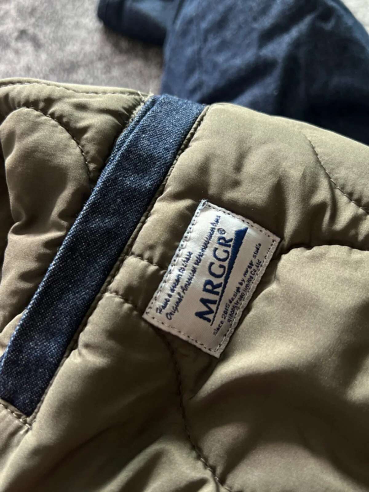 Japanese Retro Style Thickened Warm Autumn Winter Stand Up Collar Jackets Casual Versatile Denim Cotton Padded Coats for Men