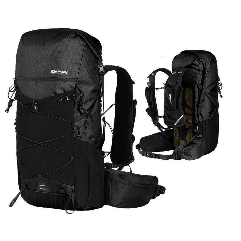 ANMEILU Camping Backpack 40L Large Capacity Waterproof Climbing Bag Ultralight Travel Man Backpack Outdoor Hiking BackpackXJ251106