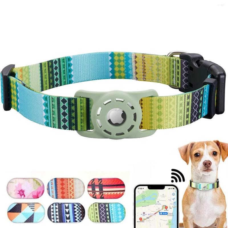 Update Dog Accessories For Apple Airtag Anti-Lost Collar With Air Tag Holder Waterproof Protection Tracker Case Find Cat