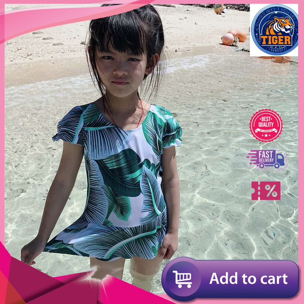 Ddmytiger Ddmytiger Children S Beach Girl Korean Version One Piece Skirt Style Medium And Large Swimsuit Princess Student H
