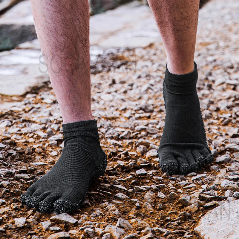 Unisex Sock Aqua Shoes Swimming Sneakers Yoga Minimalist Beach Sports Barefoot Ultra Portable Lightweight Five Toes High Elastic 250402