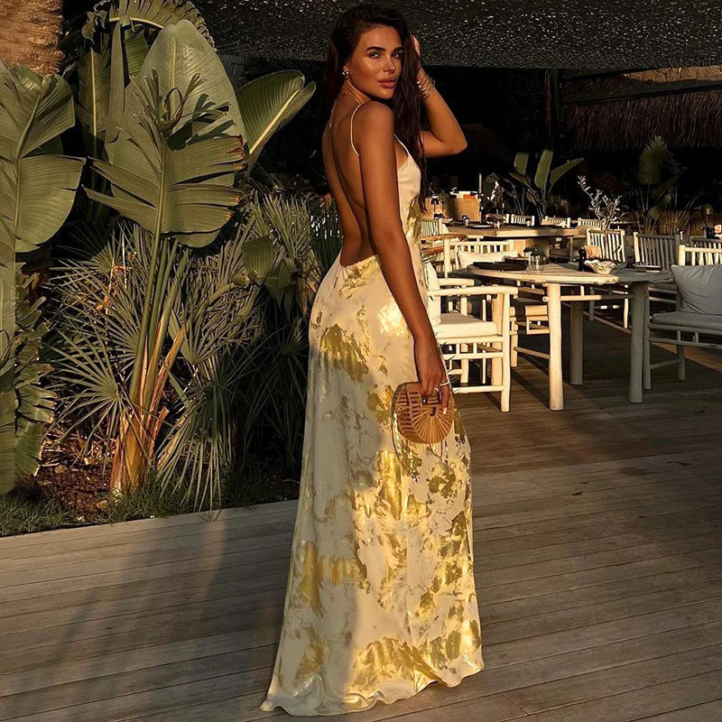 Dulgura Womens Elegant Summer Party Club Evening Birthday Street Clothing Long Skirt Wholesale Products 250401
