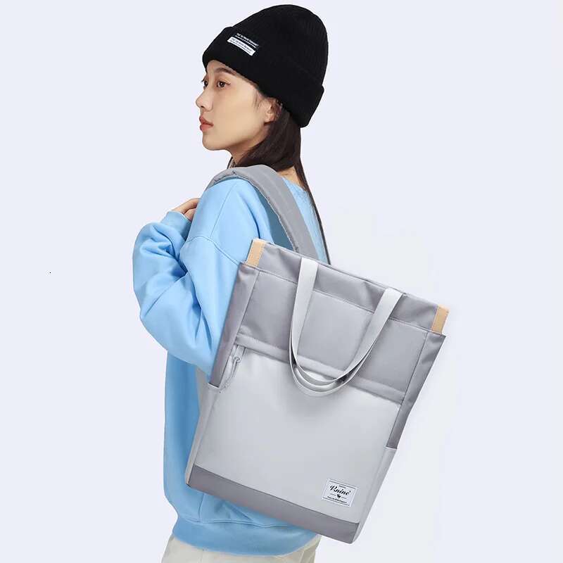 V.Nine Backpack Shoulder Bag Two Way Unisex Backpacks For Laptop 15.6 Inch Waterproof Women Commuter Tote Bags Men Multi Pocket