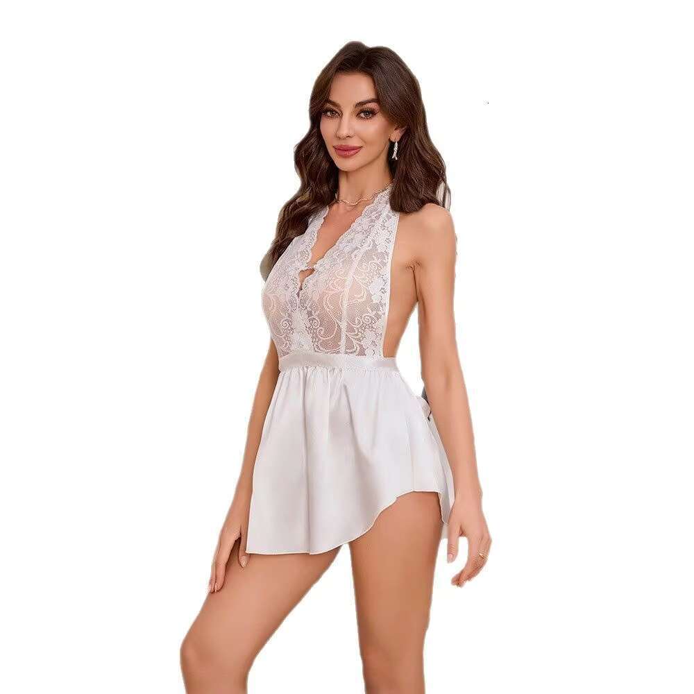 Wholesale Of 2025 Hot-Selg Ladies' Transparent Lace Pama Sets And Sexy Dresses Directly From The Manufacturer.